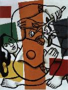 Fernard Leger Woman and Flower oil painting on canvas